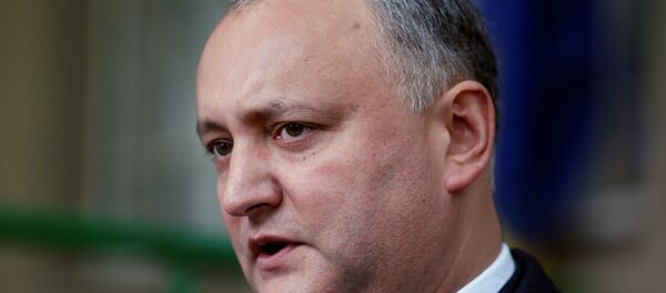 Igor Dodon, presidente de Moldavia - Sputnik Mundo