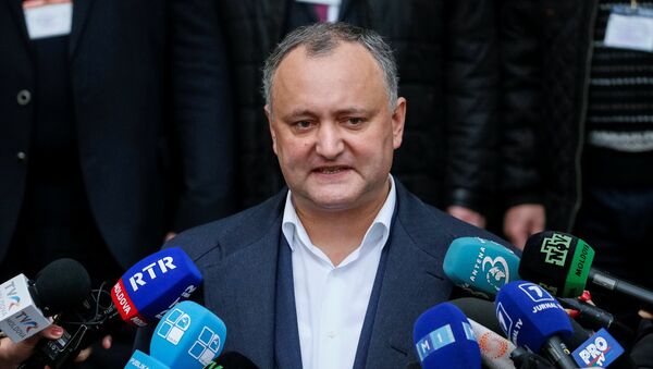 Igor Dodon, presidente de Moldavia - Sputnik Mundo