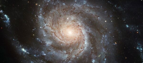 Una galaxia (imagen referencial) - Sputnik Mundo