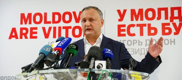 Igor Dodon, el líder del Partido de los Socialistas de Moldavia (PSRM) - Sputnik Mundo