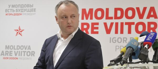 Igor Dodon, el presidente electo de Moldavia Igor Dodon, el presidente electo de Moldavia - Sputnik Mundo