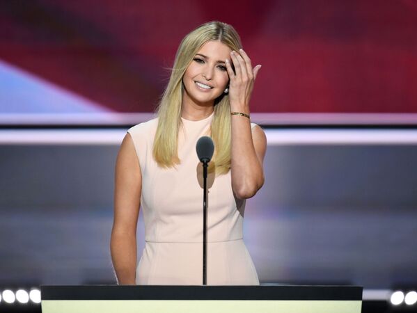 Ivanka Trump, la 'brillante estrella' del nuevo presidente de EEUU - Sputnik Mundo