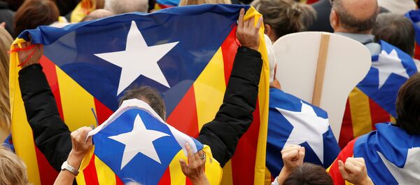Las banderas de Cataluña - Sputnik Mundo