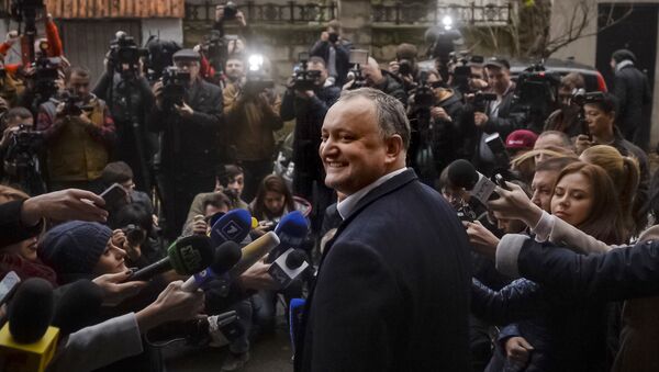 Igor Dodon, presidente electo de Moldavia - Sputnik Mundo