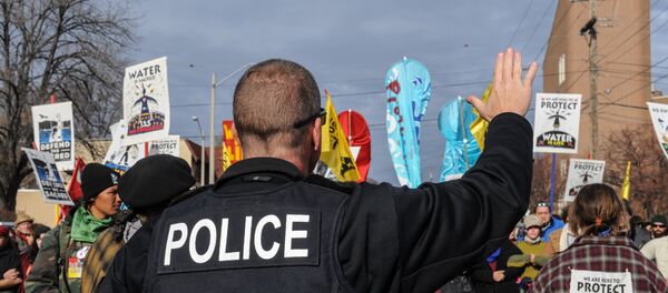 Protesta en Dakota del Norte contra oleoducto - Sputnik Mundo