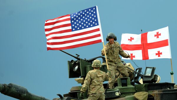 Maniobras conjuntas de OTAN y Georgia - Sputnik Mundo