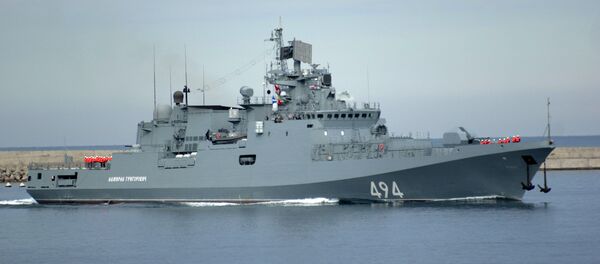 La fragata rusa Almirante Grigoróvich - Sputnik Mundo