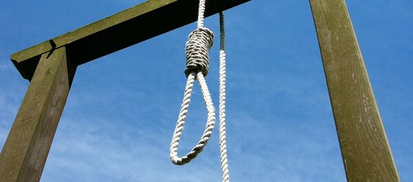 Una horca - Sputnik Mundo