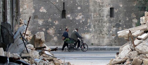 La situación en Alepo - Sputnik Mundo