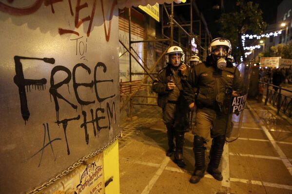 Atenas saluda a Barack Obama con violentas protestas - Sputnik Mundo