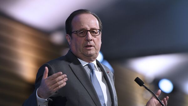 Francois Hollande, presidente de Francia - Sputnik Mundo