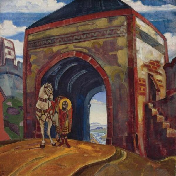 St Mercurius of Smolensk, Nikolai Roerich St Mercurius of Smolensk, Nikolai Roerich - Sputnik Mundo