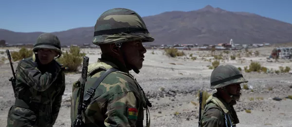 Soldados bolivianos (archivo) Soldados bolivianos (archivo) - Sputnik Mundo