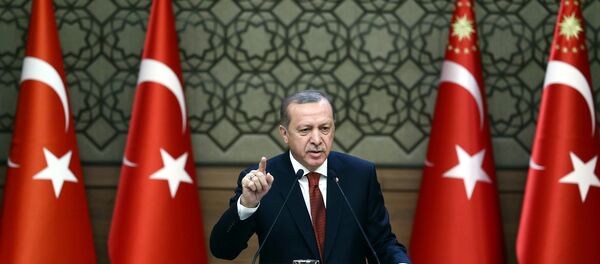 Recep Tayyip Erdogan, presidente de Turquía - Sputnik Mundo