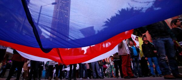 Marcha a favor de paz en Colombia (archivo) - Sputnik Mundo