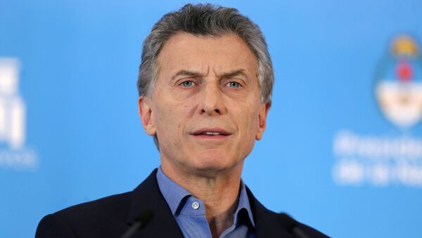 Mauricio Macri, presidente de Argentina - Sputnik Mundo