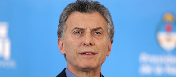 Mauricio Macri, presidente de Argentina - Sputnik Mundo