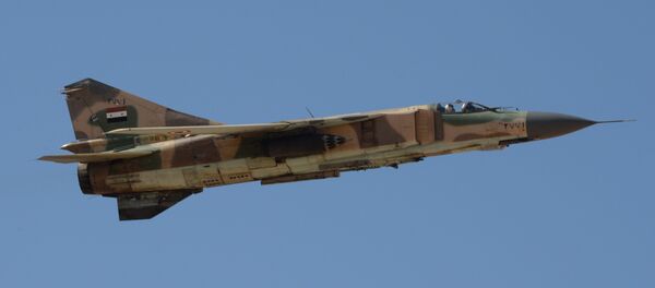 Caza MiG-23 de las Fuerzas Aéreas de Siria - Sputnik Mundo