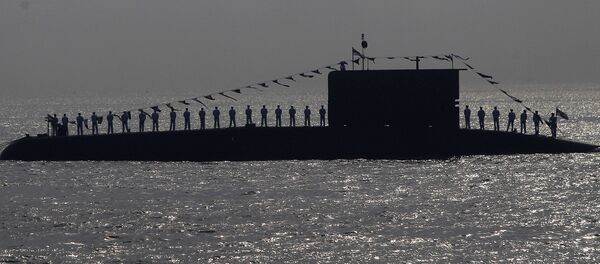Un submarino de la Armada india (archivo) - Sputnik Mundo