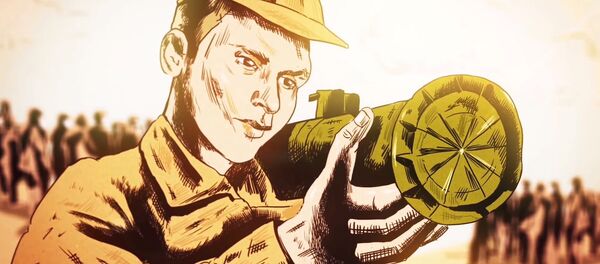 Rememoran el heroísmo de un soldado ruso caído en Siria a través de dibujos animados Rememoran el heroísmo de un soldado ruso caído en Siria a través de dibujos animados - Sputnik Mundo