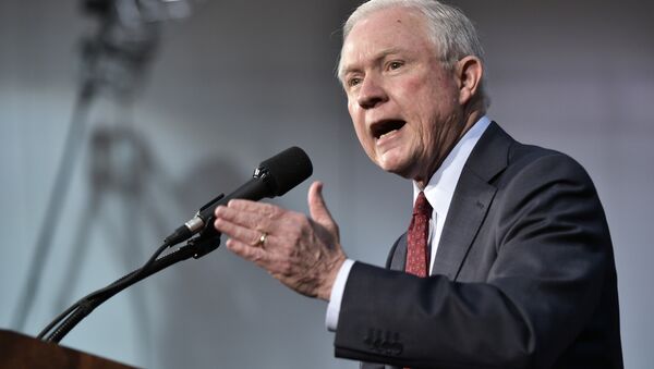 Jeff Sessions, fiscal general de EEUU (archivo) - Sputnik Mundo