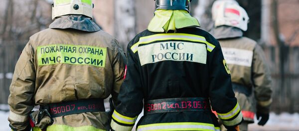 Los bomberos rusos Los bomberos rusos - Sputnik Mundo