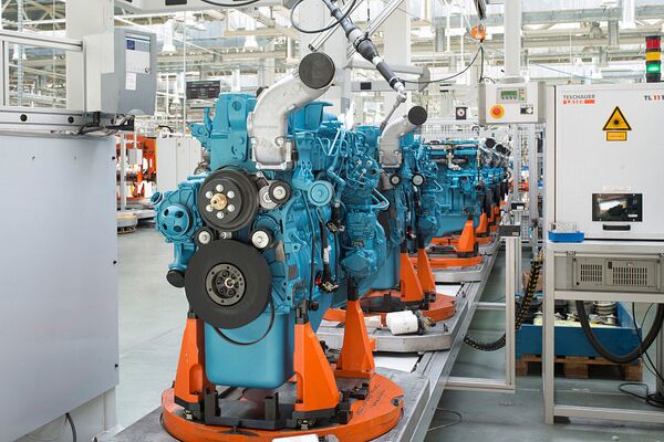 La producción de motores - Sputnik Mundo