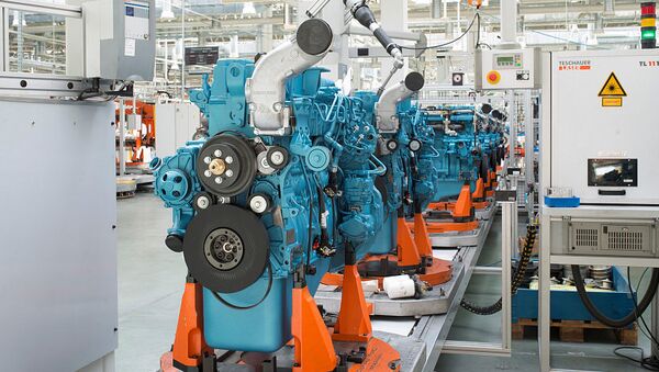 La producción de motores - Sputnik Mundo