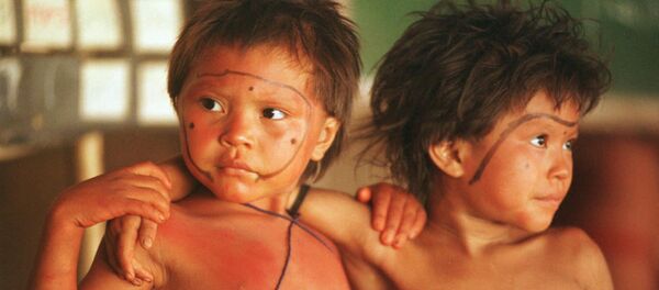Niños yanomamis (archivo) Niños yanomamis (archivo) - Sputnik Mundo
