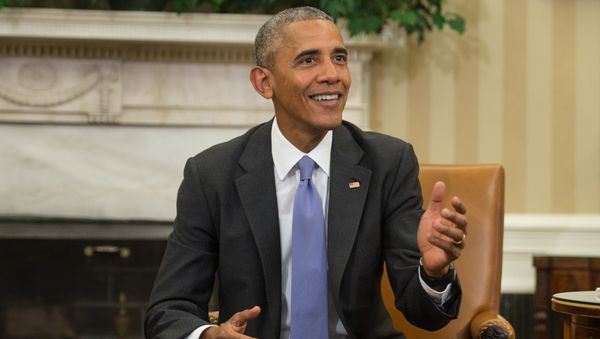 Barack Obama, presidente saliente de los EEUU Barack Obama, presidente saliente de los EEUU - Sputnik Mundo