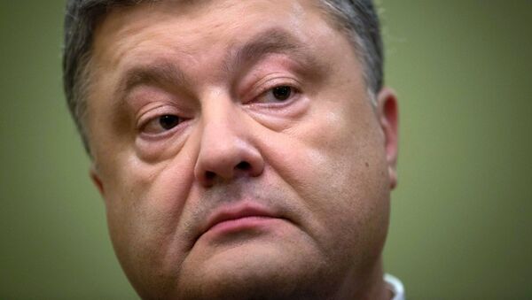 Petró Poroshenko, presidente de Ucrania - Sputnik Mundo