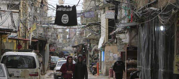 Bandera de Daesh (archivo) - Sputnik Mundo