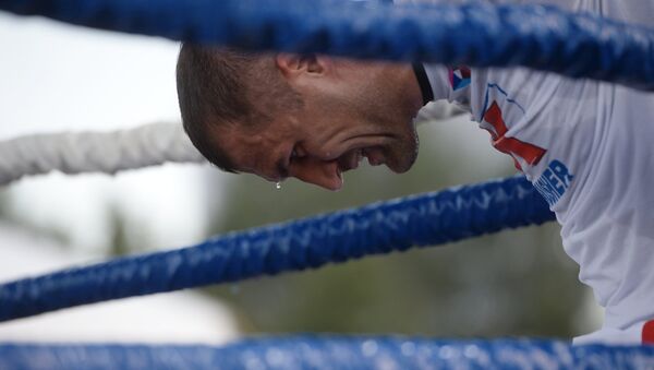 El boxeador ruso Serguéi Kovalev El boxeador ruso Serguéi Kovalev - Sputnik Mundo