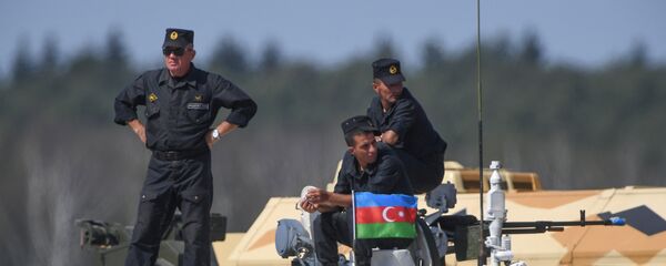 Militares de Azerbaiyán (archivo) - Sputnik Mundo