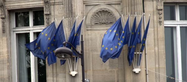 The EU flags - Sputnik Mundo