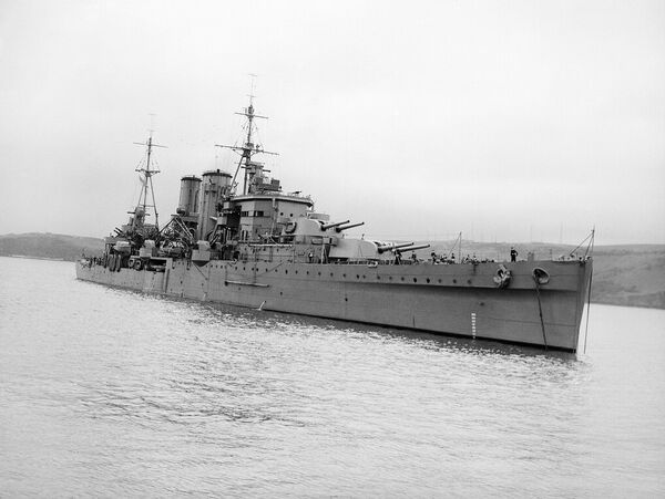 HMS Exeter - Sputnik Mundo