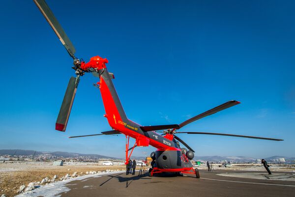 Así es el primer helicóptero ártico Mi-8AMTSh-VA - Sputnik Mundo