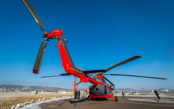 Helicóptero ártico Mi-8AMTSh-VA Helicóptero ártico Mi-8AMTSh-VA - Sputnik Mundo