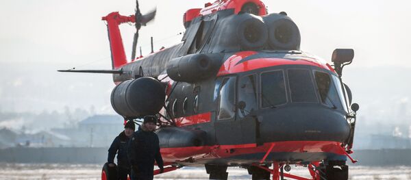 Helicóptero ártico Mi-8AMTSh-VA - Sputnik Mundo
