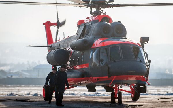 Helicóptero ártico Mi-8AMTSh-VA Helicóptero ártico Mi-8AMTSh-VA - Sputnik Mundo