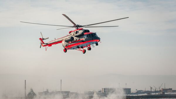 Helicóptero ártico Mi-8AMTSh-VA - Sputnik Mundo