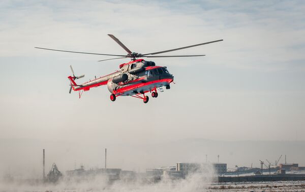 Helicóptero ártico Mi-8AMTSh-VA Helicóptero ártico Mi-8AMTSh-VA - Sputnik Mundo