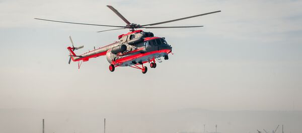 Helicóptero ártico Mi-8AMTSh-VA - Sputnik Mundo