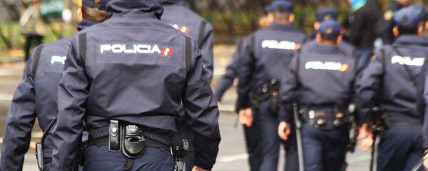 Policías de España - Sputnik Mundo