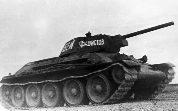 Tanque soviético T-34 - Sputnik Mundo