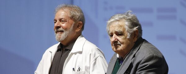 Luiz Inácio Lula da Silva y José 'Pepe' Mujica - Sputnik Mundo