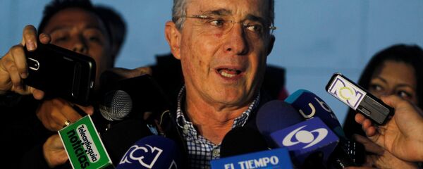 Álvaro Uribe, expresidente de Colombia (archivo) - Sputnik Mundo