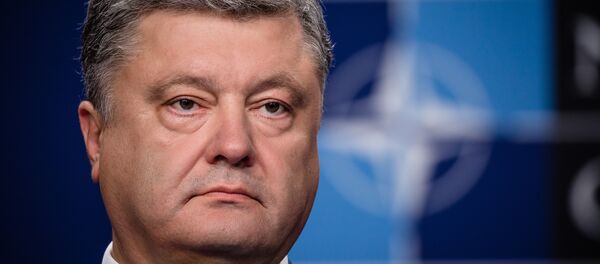 Ukraine's President Petro Poroshenko - Sputnik Mundo