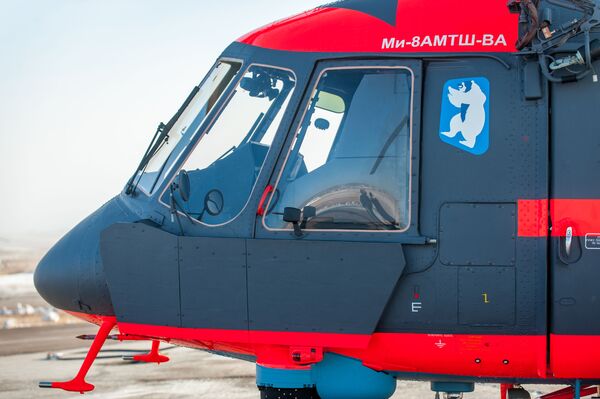 Así es el primer helicóptero ártico Mi-8AMTSh-VA - Sputnik Mundo