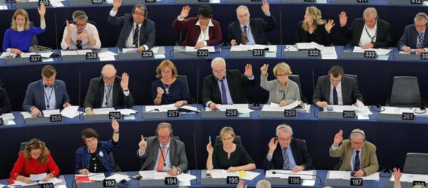 Votación en el Parlamento Europeo - Sputnik Mundo